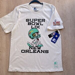Starter x Super Bowl LIX New Orleans T-Shirt Men’s Large NFL Limited Edition